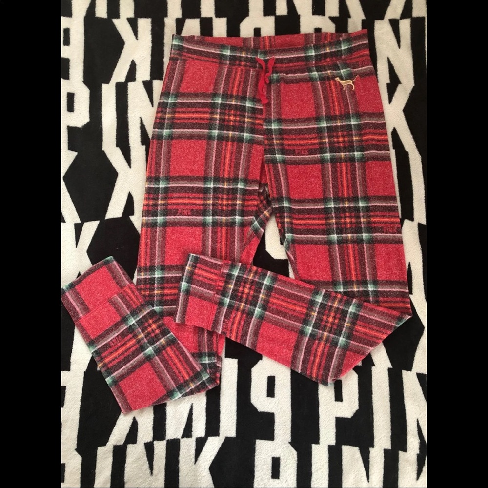 VS PINK Holiday Leggings ❤️💚